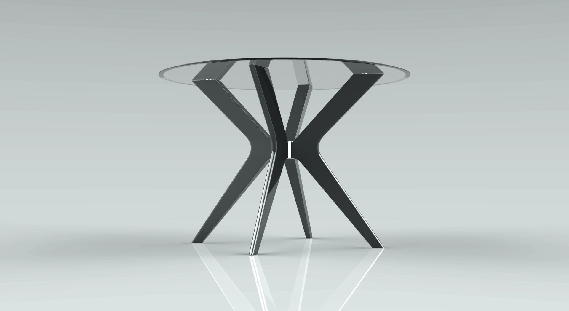 Round Table Tokyo 3D model_2