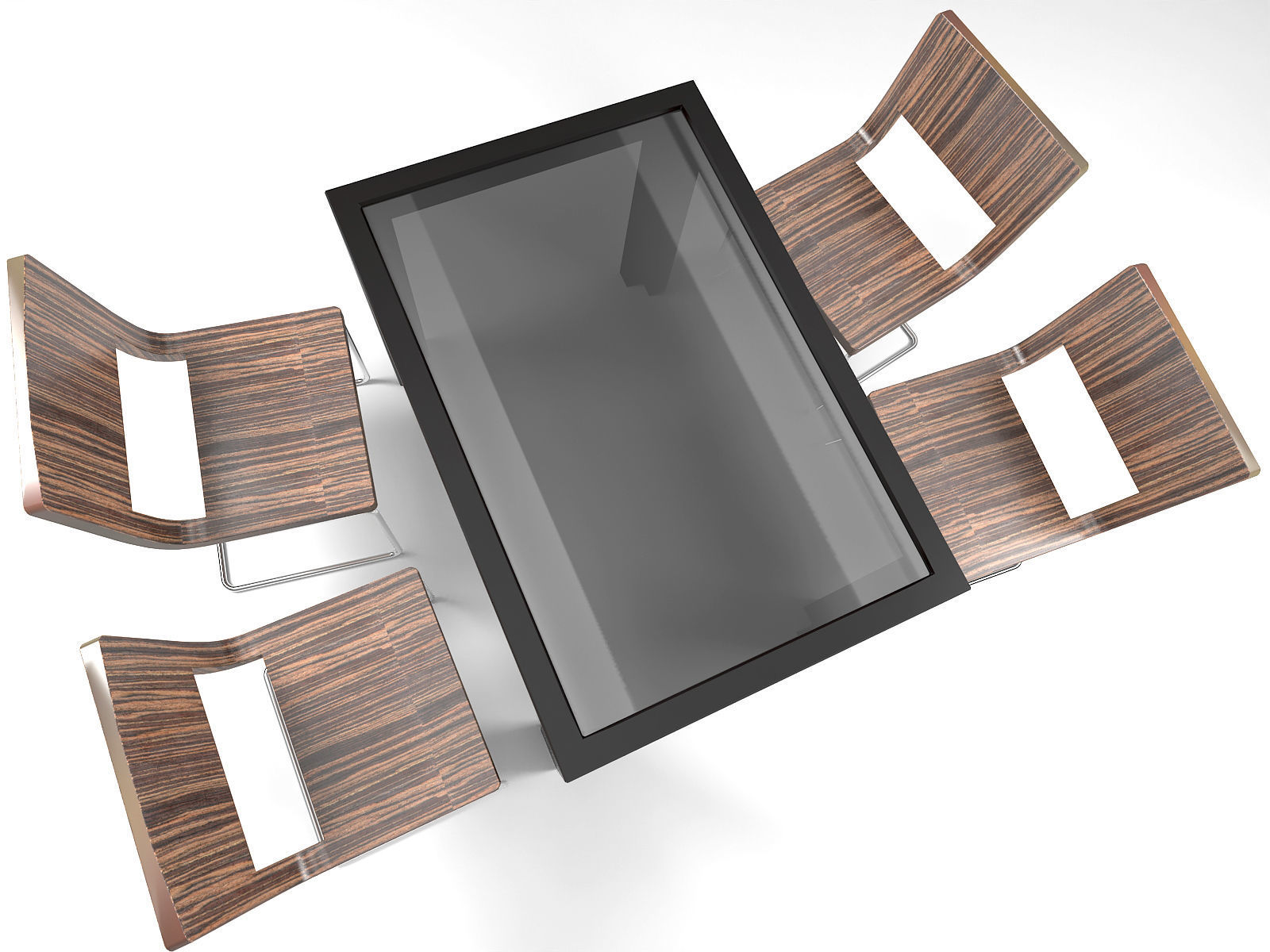 Furniture Set 02 3D model_2