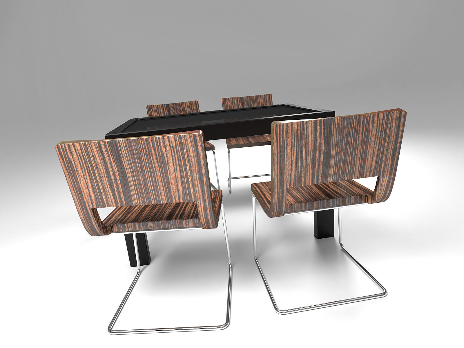 Furniture Set 02 3D model_4