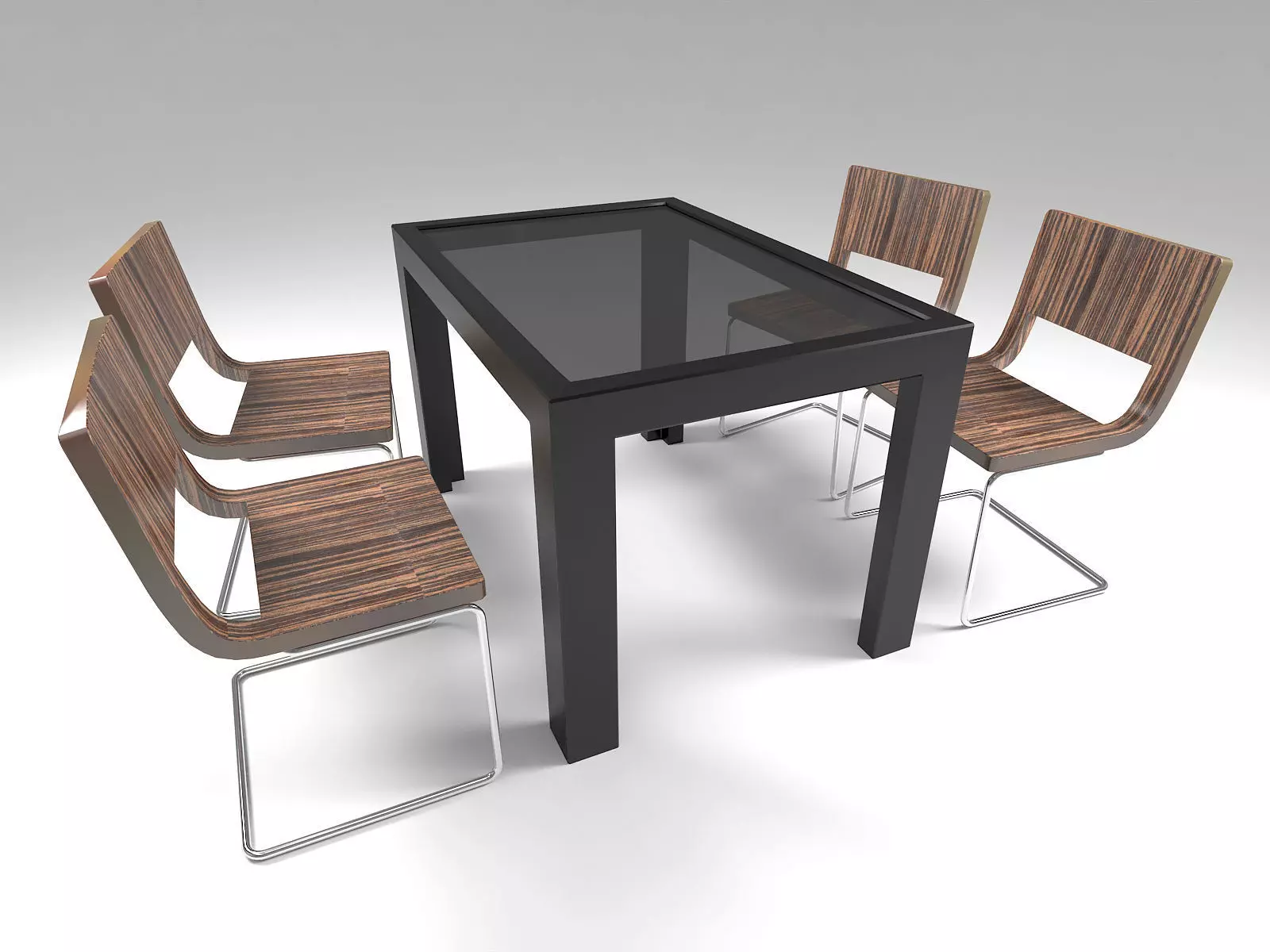 Furniture Set 02 3D model_0