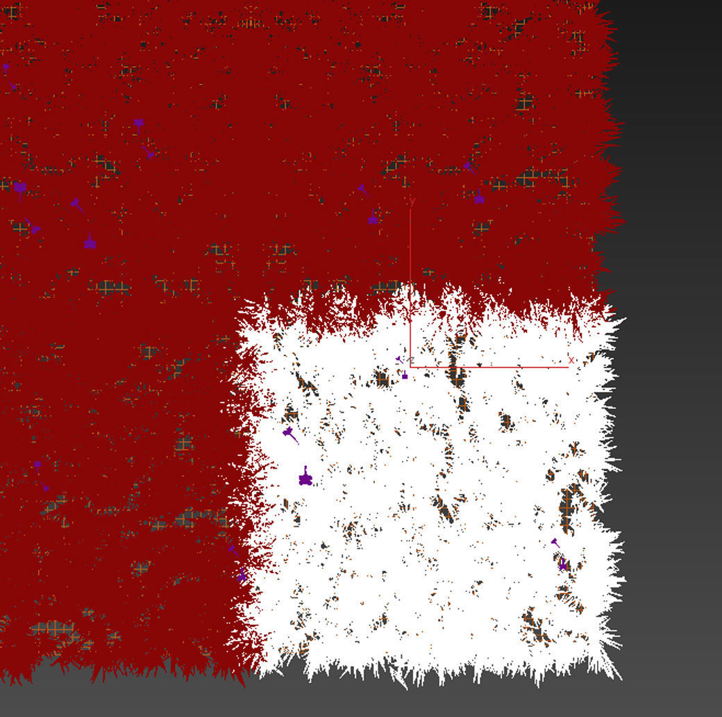 Grass 3 texture 3D model_4