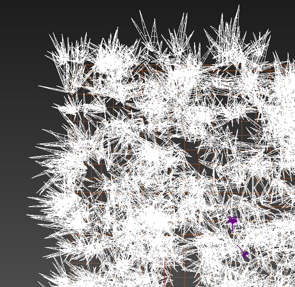 Grass 3 texture 3D model_3