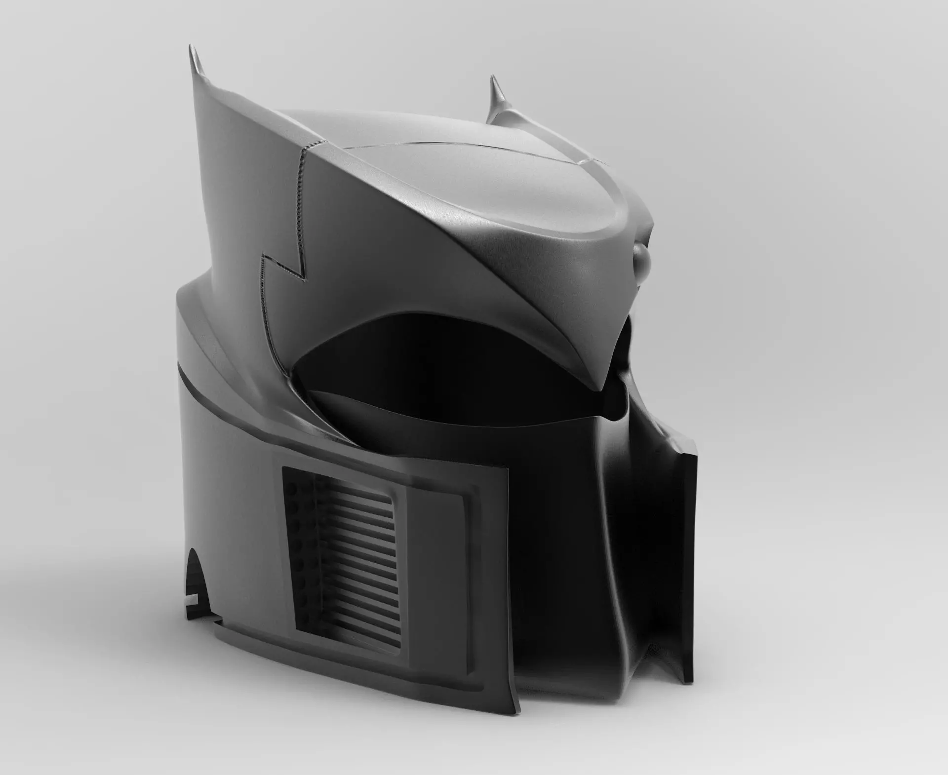 Batman Knightfall Helmet 3D Print Model  3D print model_0