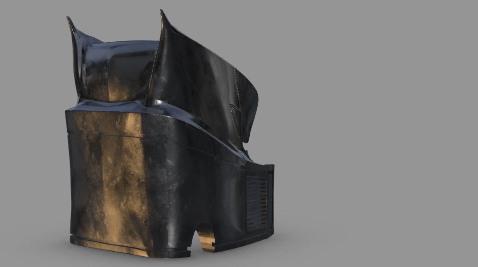 Batman Knightfall Helmet 3D Print Model  3D print model_12