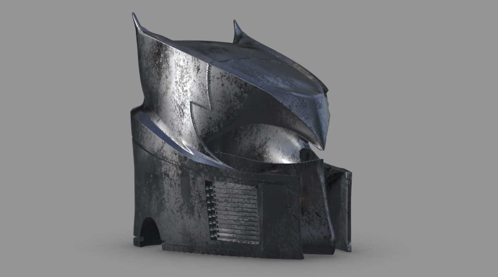 Batman Knightfall Helmet 3D Print Model  3D print model_10