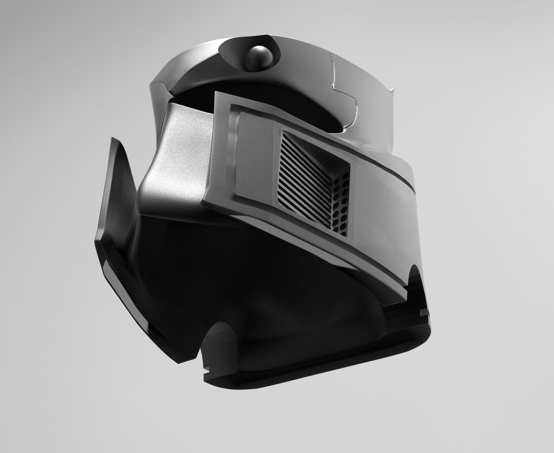 Batman Knightfall Helmet 3D Print Model  3D print model_7