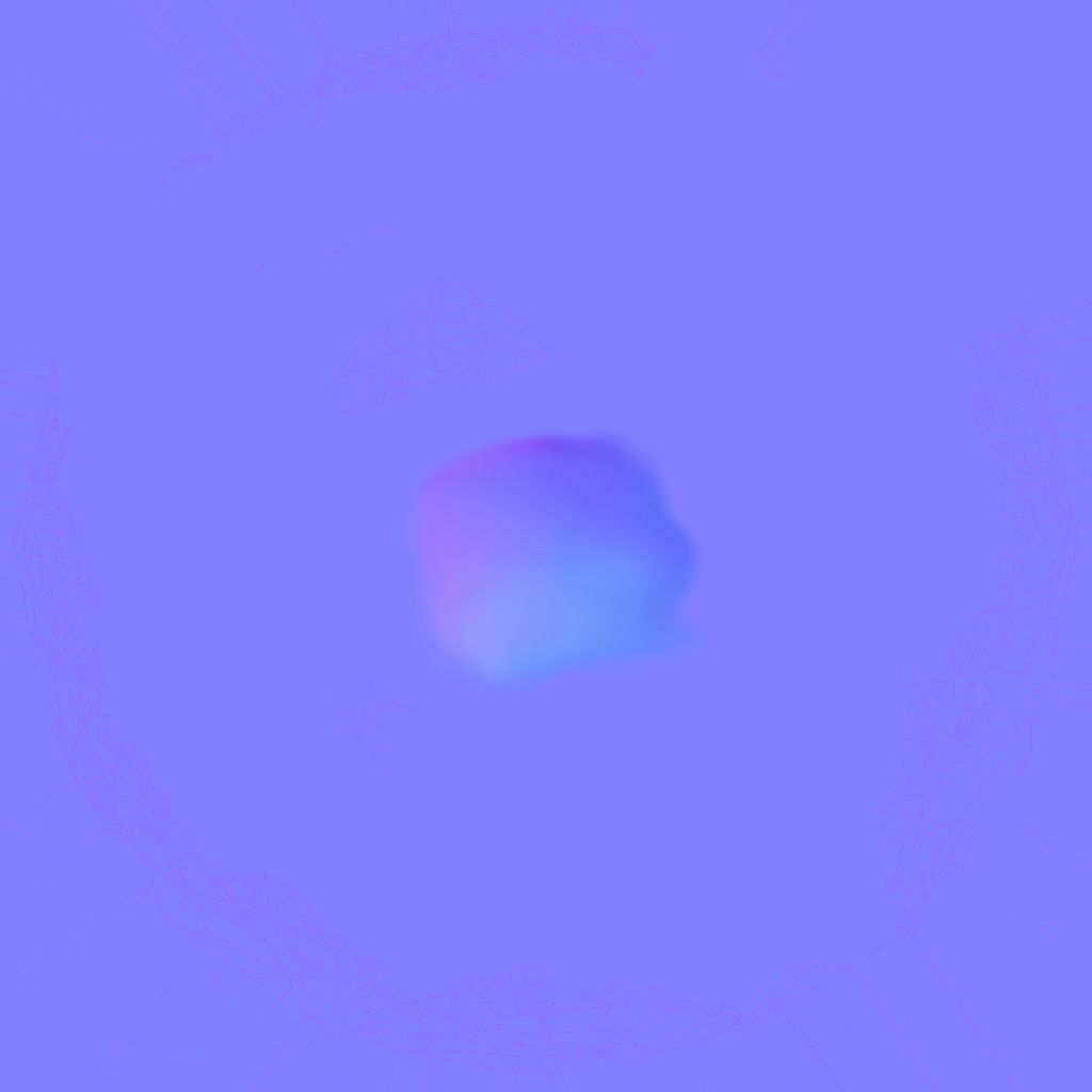 Creepy Baby Low-poly 3D model_6