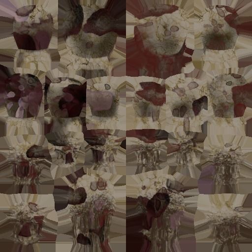 Creepy Baby Low-poly 3D model_5