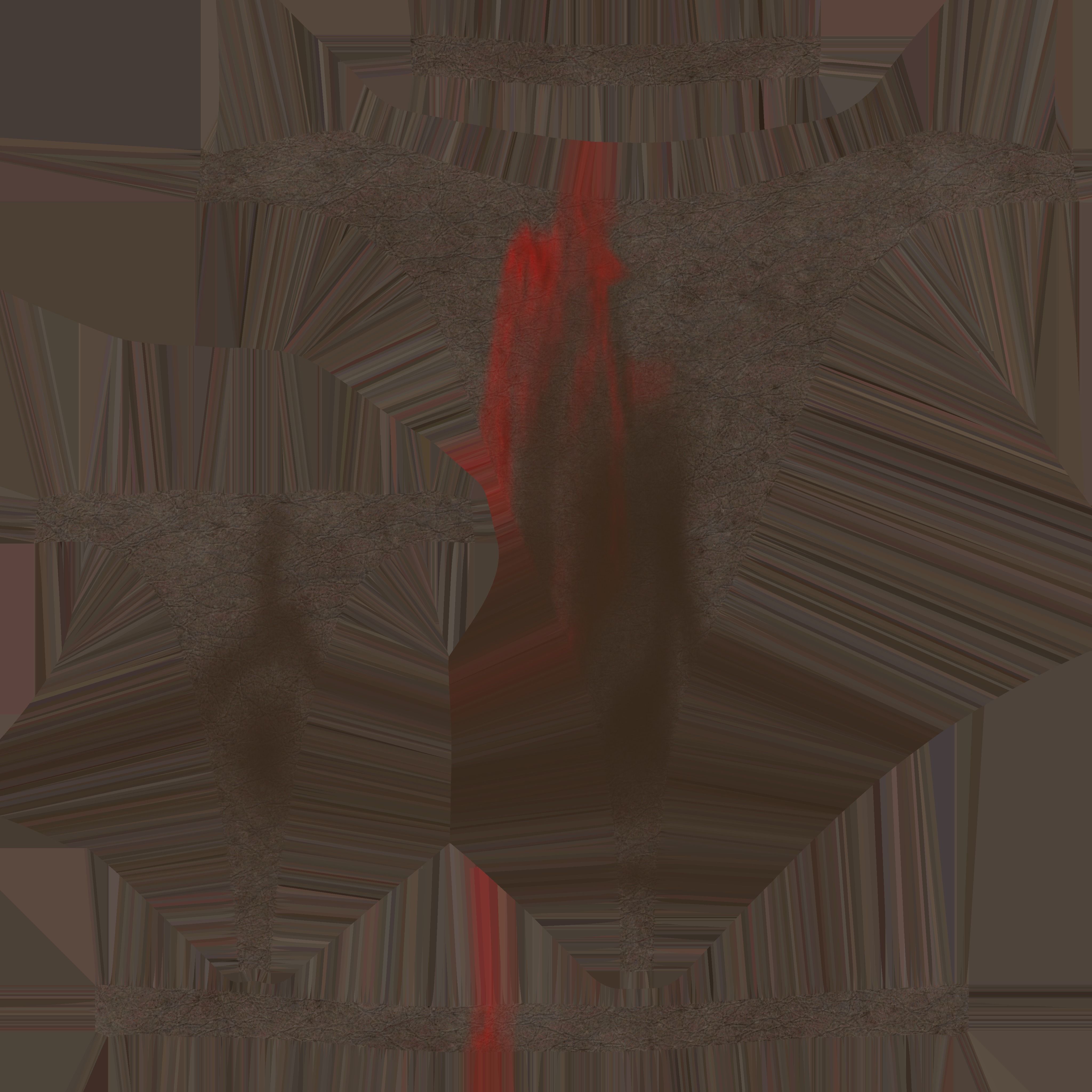 Creepy Baby Low-poly 3D model_11