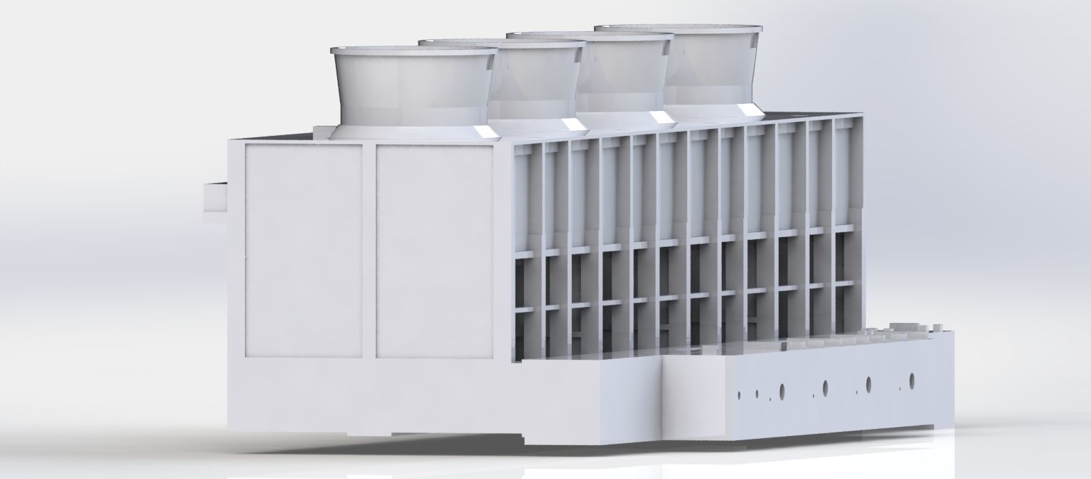 cooling tower 3D model_5