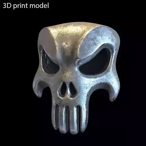 skull pendant jewelry The punisher  vol1 