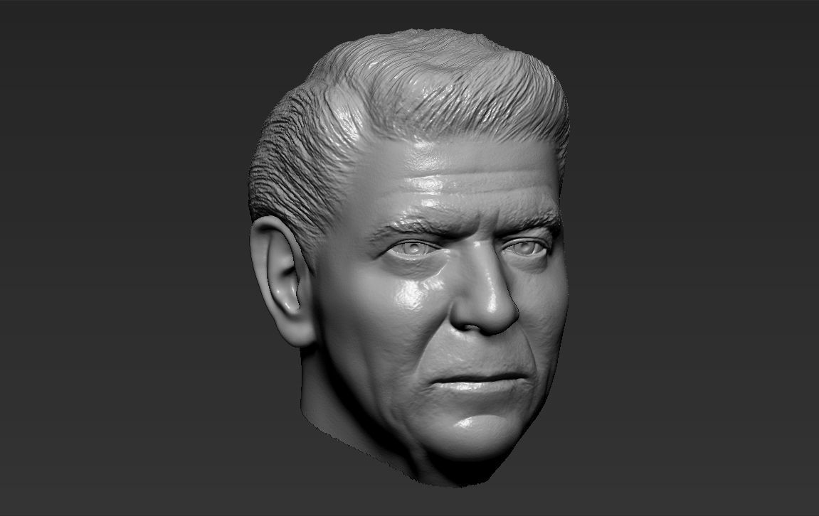 Ronald Reagan 3D model_36