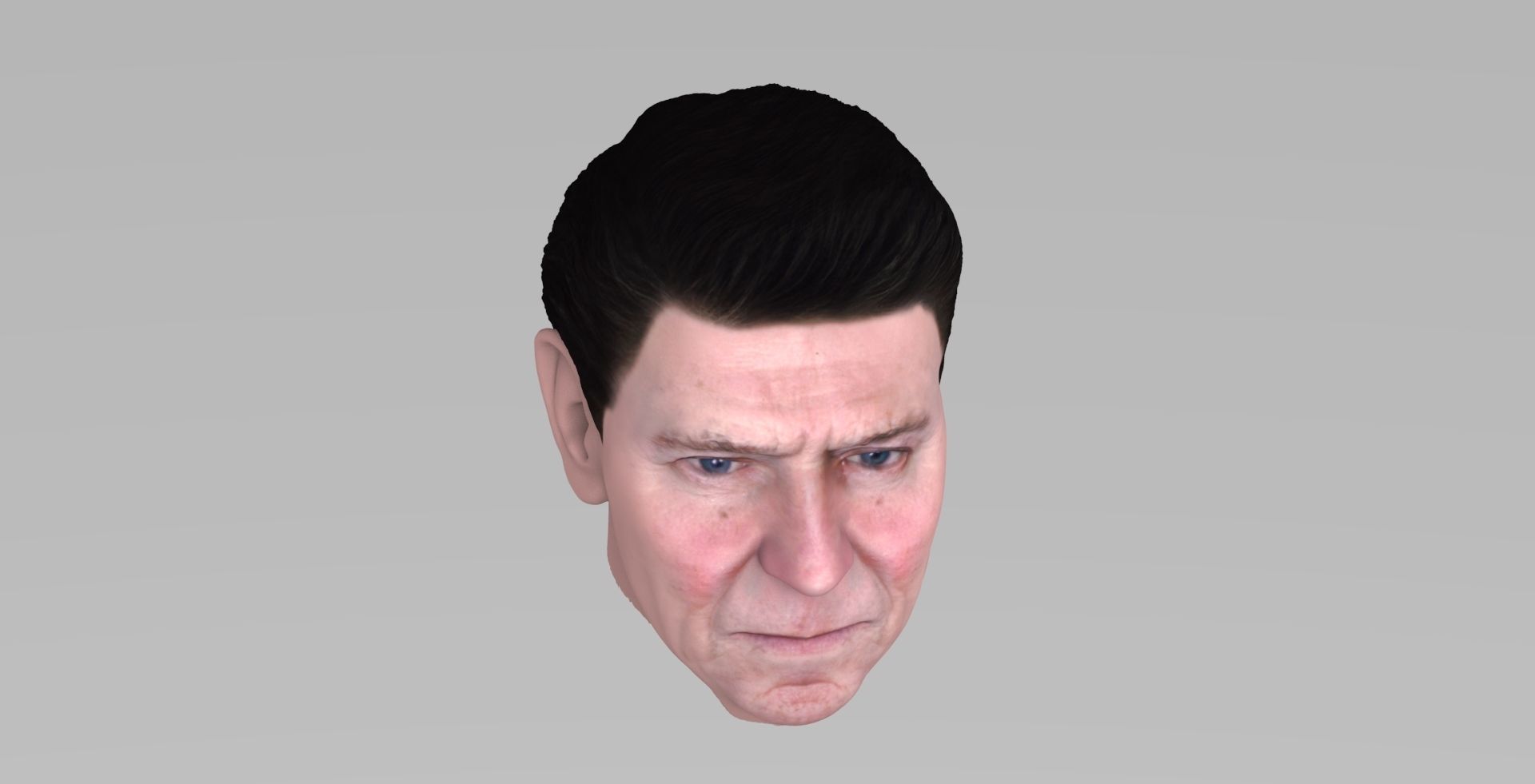 Ronald Reagan 3D model_12