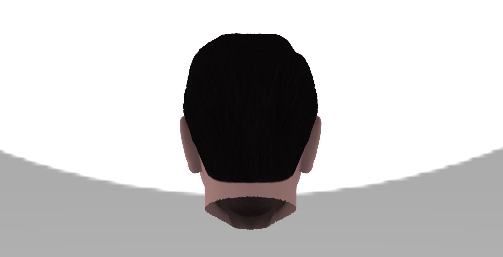 Ronald Reagan 3D model_3