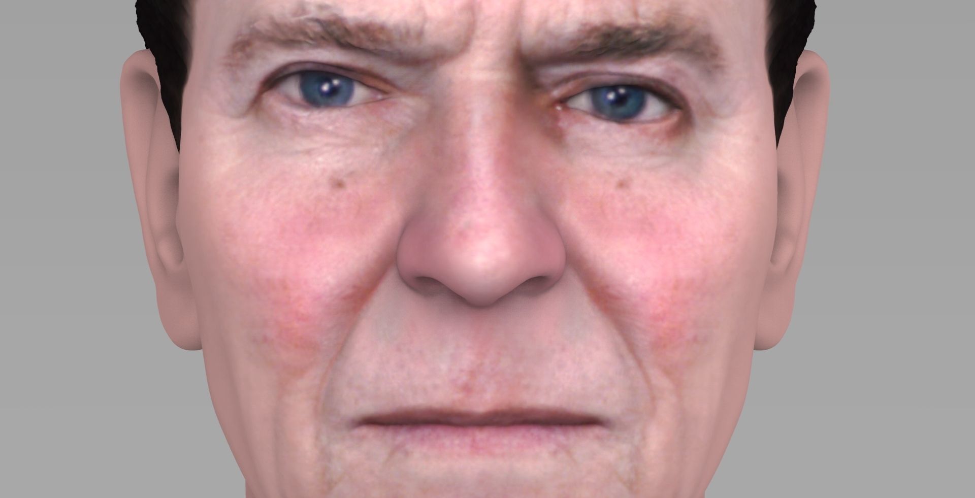 Ronald Reagan 3D model_16