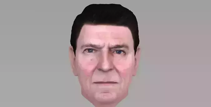 Ronald Reagan 3D model