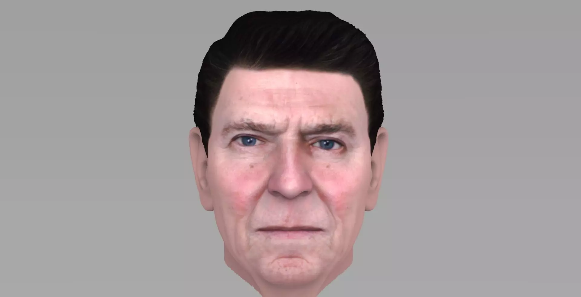 Ronald Reagan 3D model_0
