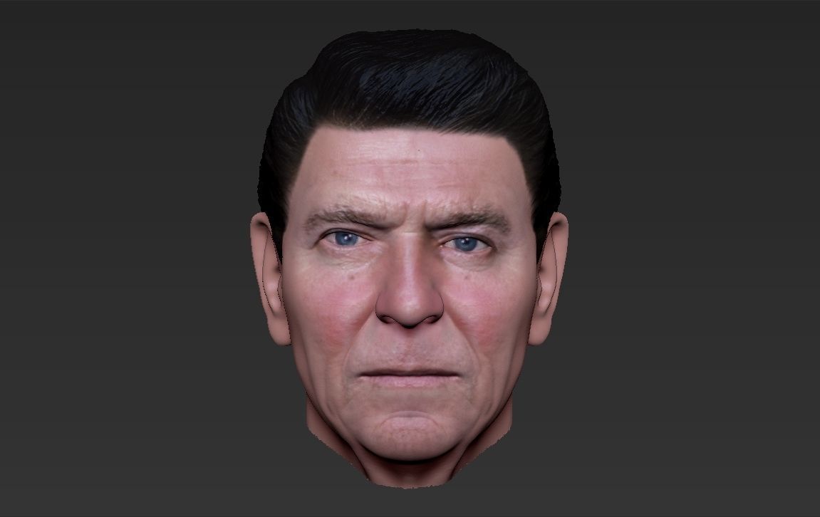 Ronald Reagan 3D model_18