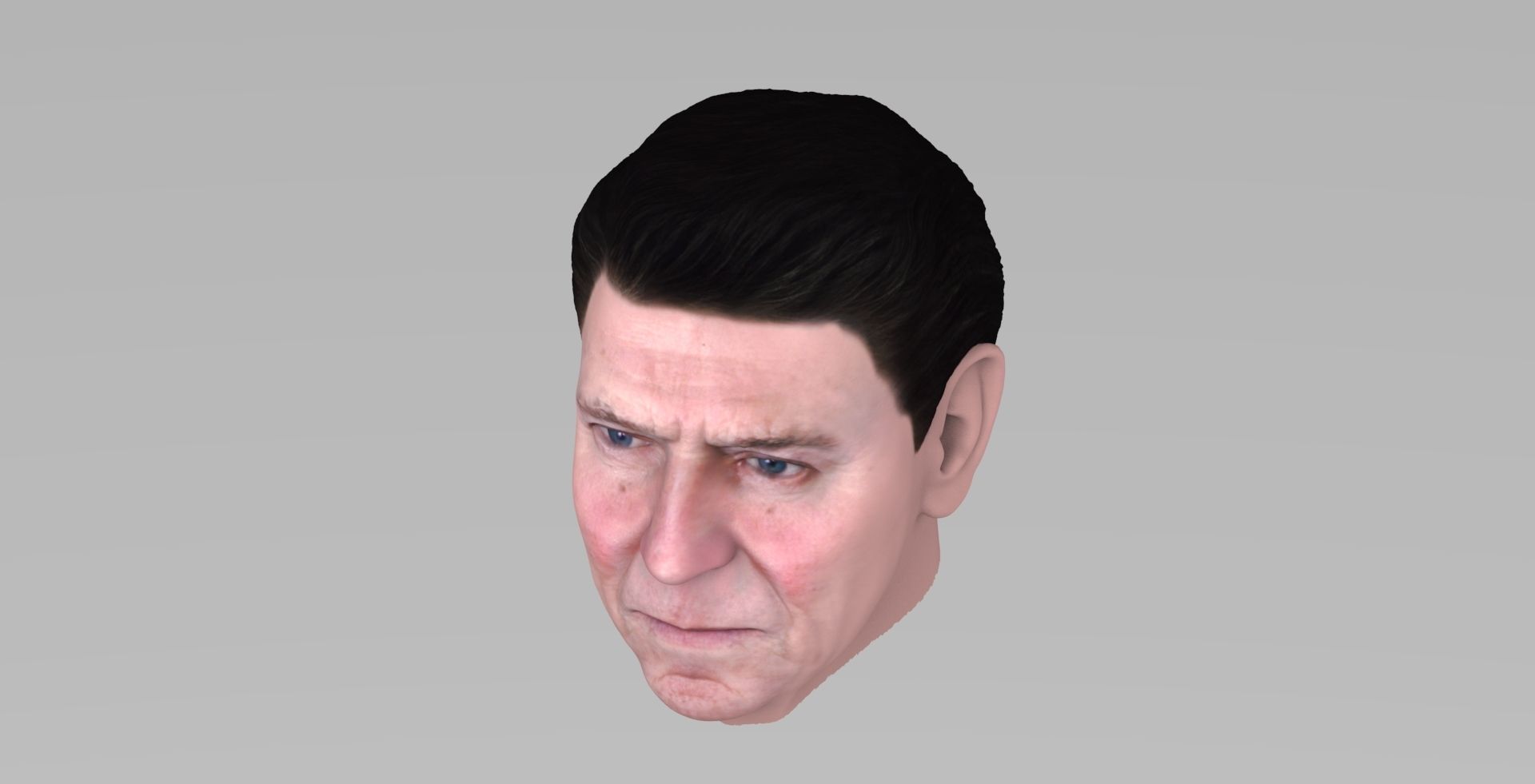 Ronald Reagan 3D model_13