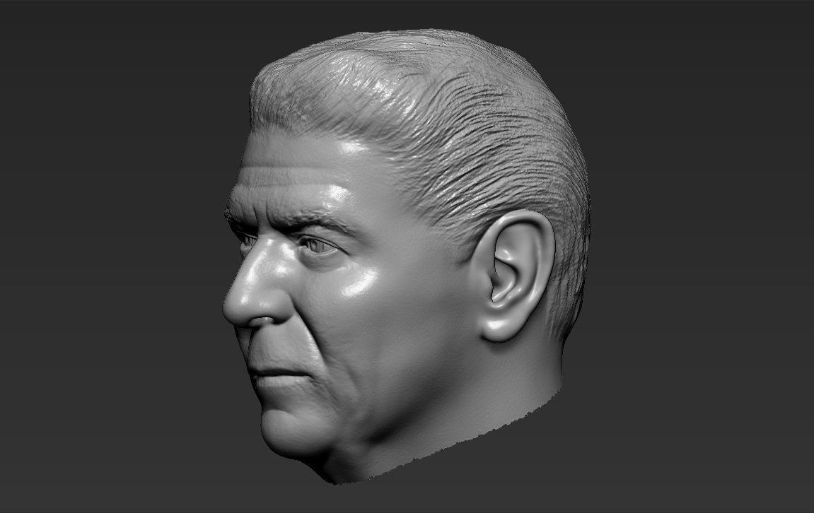 Ronald Reagan 3D model_29