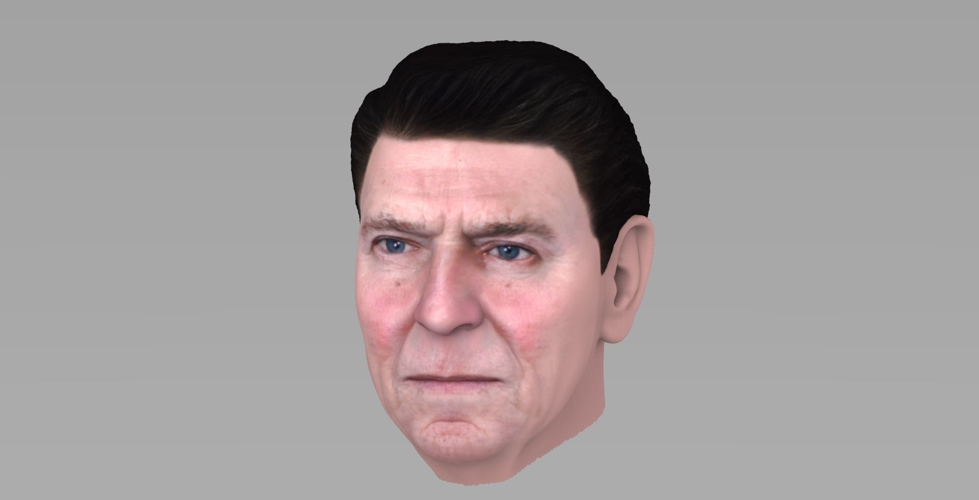 Ronald Reagan 3D model_1