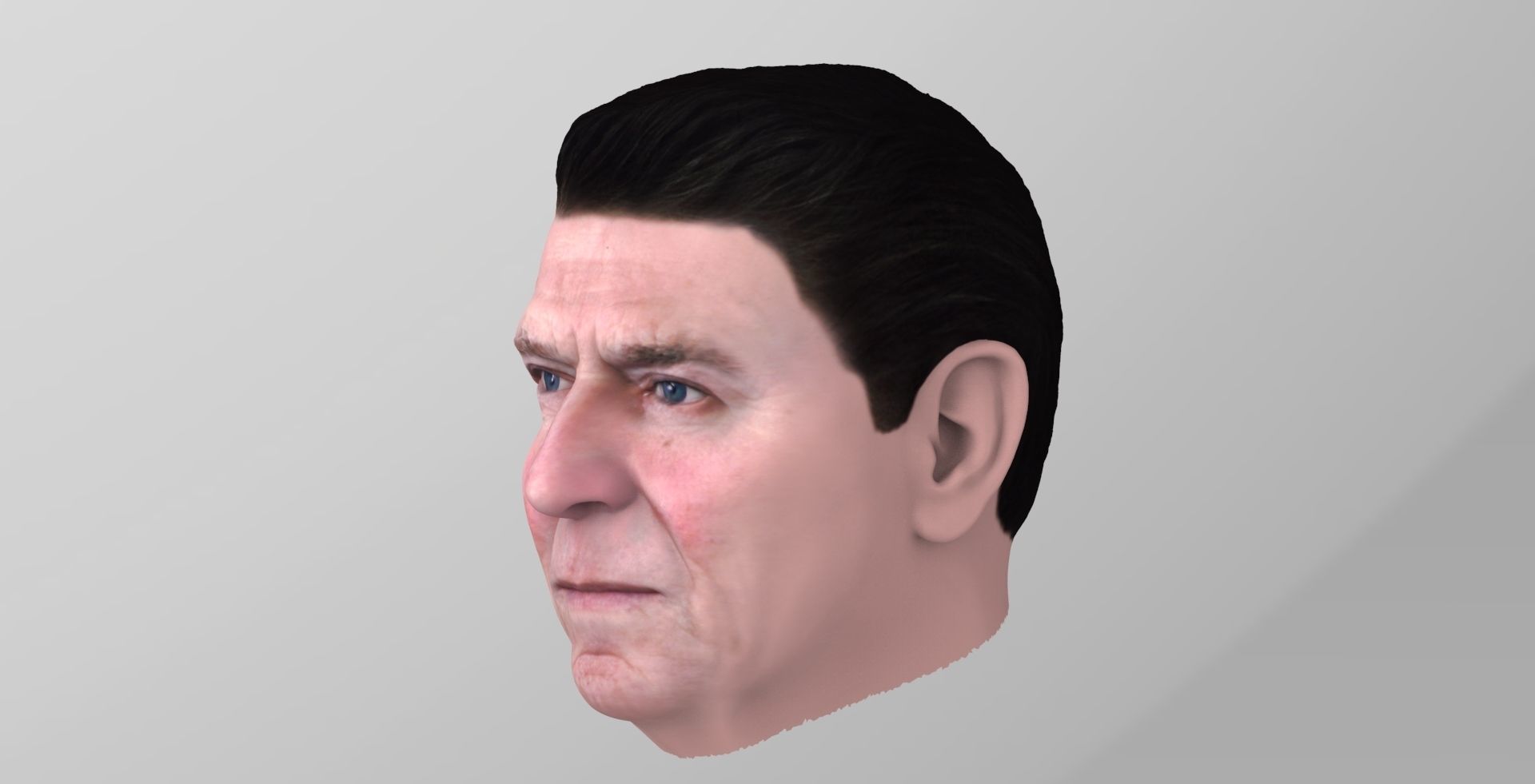 Ronald Reagan 3D model_2