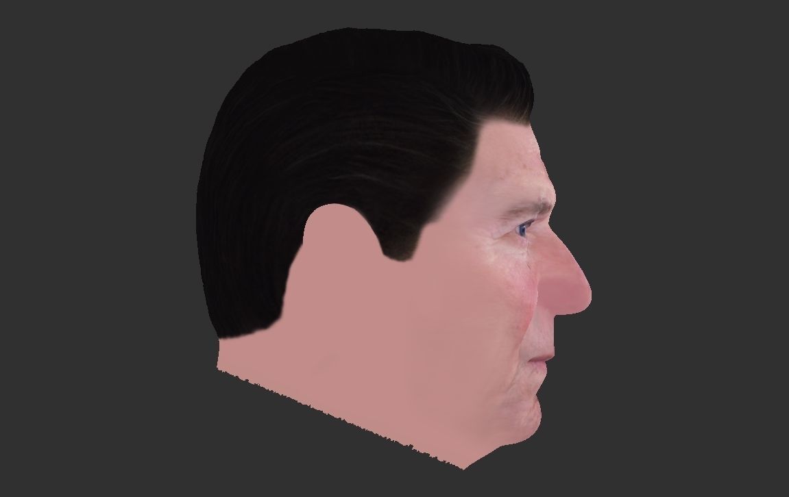 Ronald Reagan 3D model_24