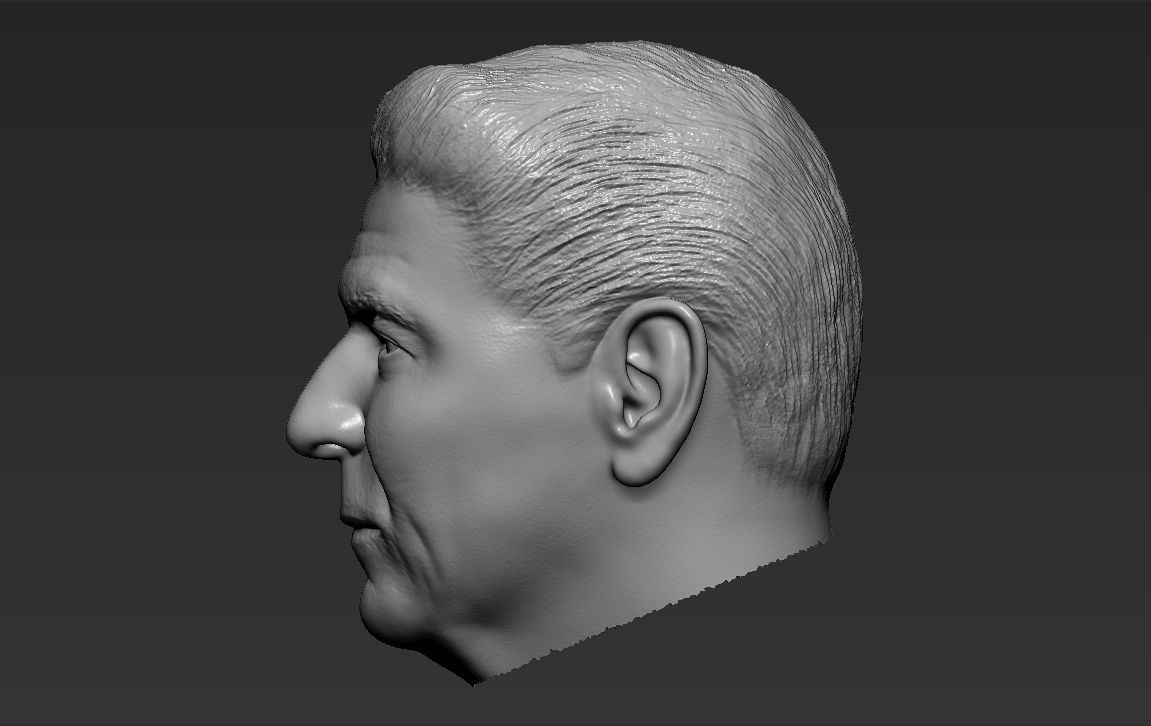 Ronald Reagan 3D model_30