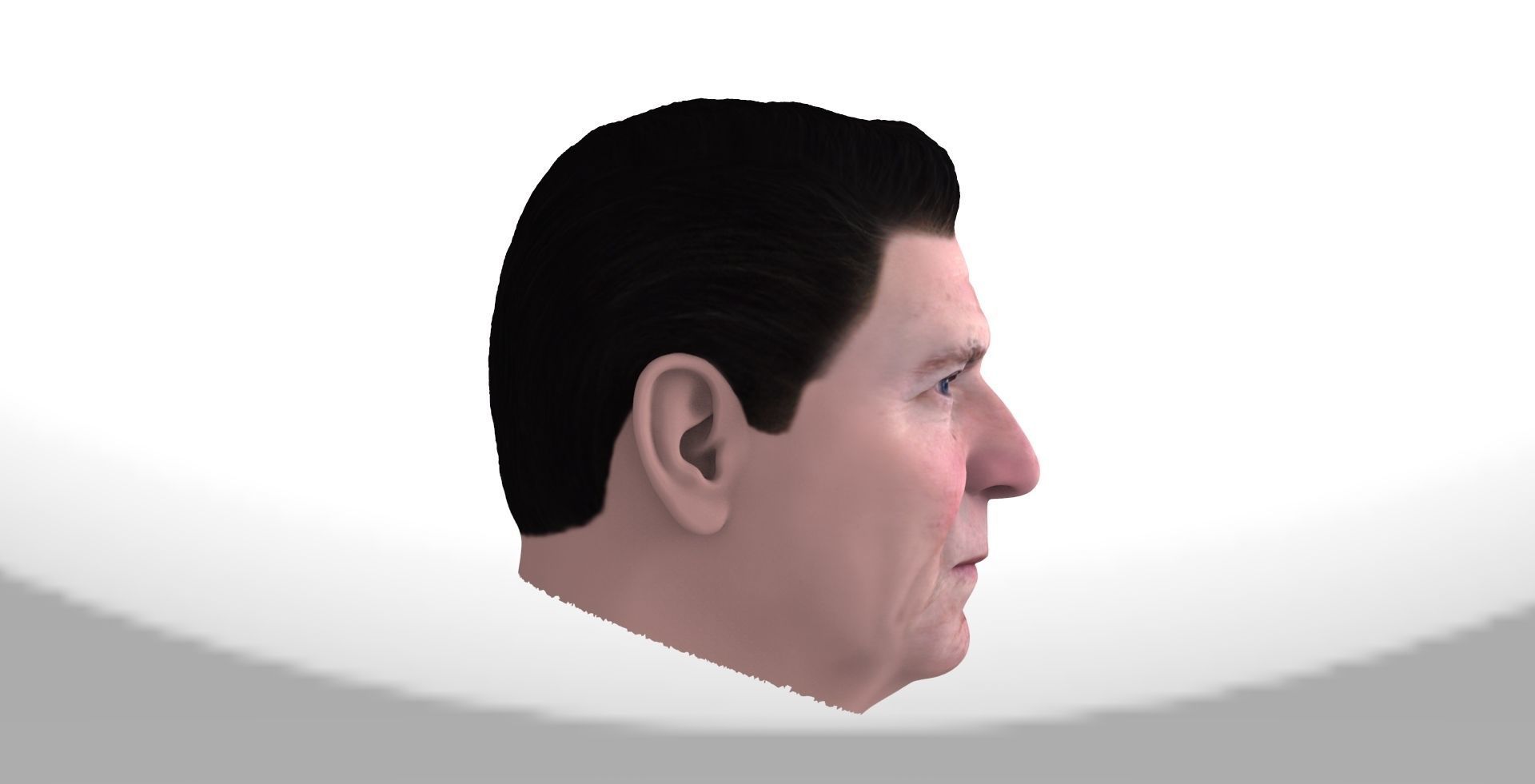 Ronald Reagan 3D model_10