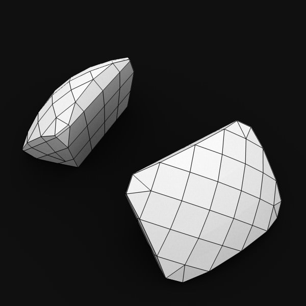 Huge Gem collection 3D model_9