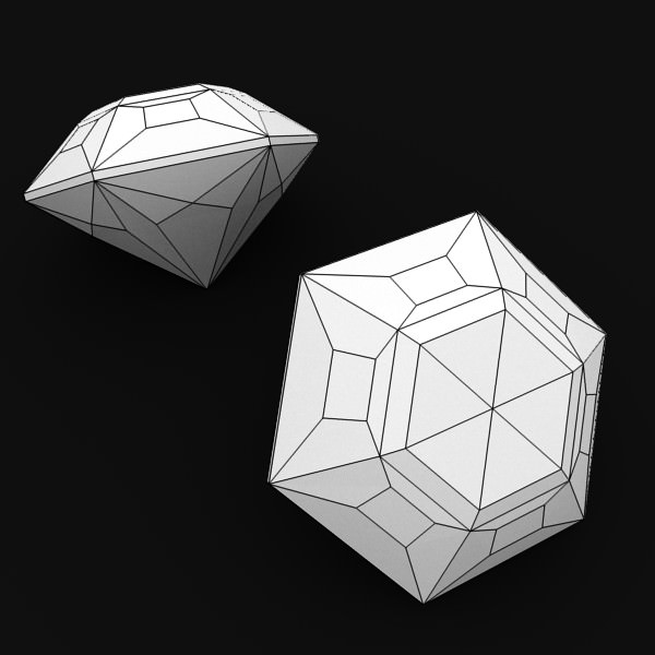 Huge Gem collection 3D model_38