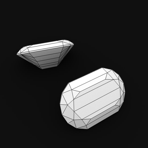 Huge Gem collection 3D model_6