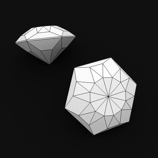 Huge Gem collection 3D model_46