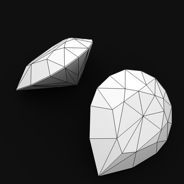 Huge Gem collection 3D model_16