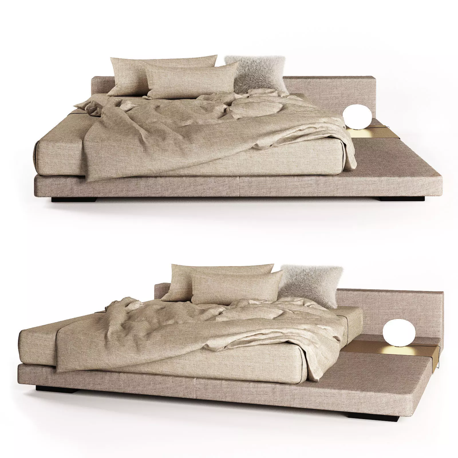  Ivano Redaelli You and Me Bed 3D model_0