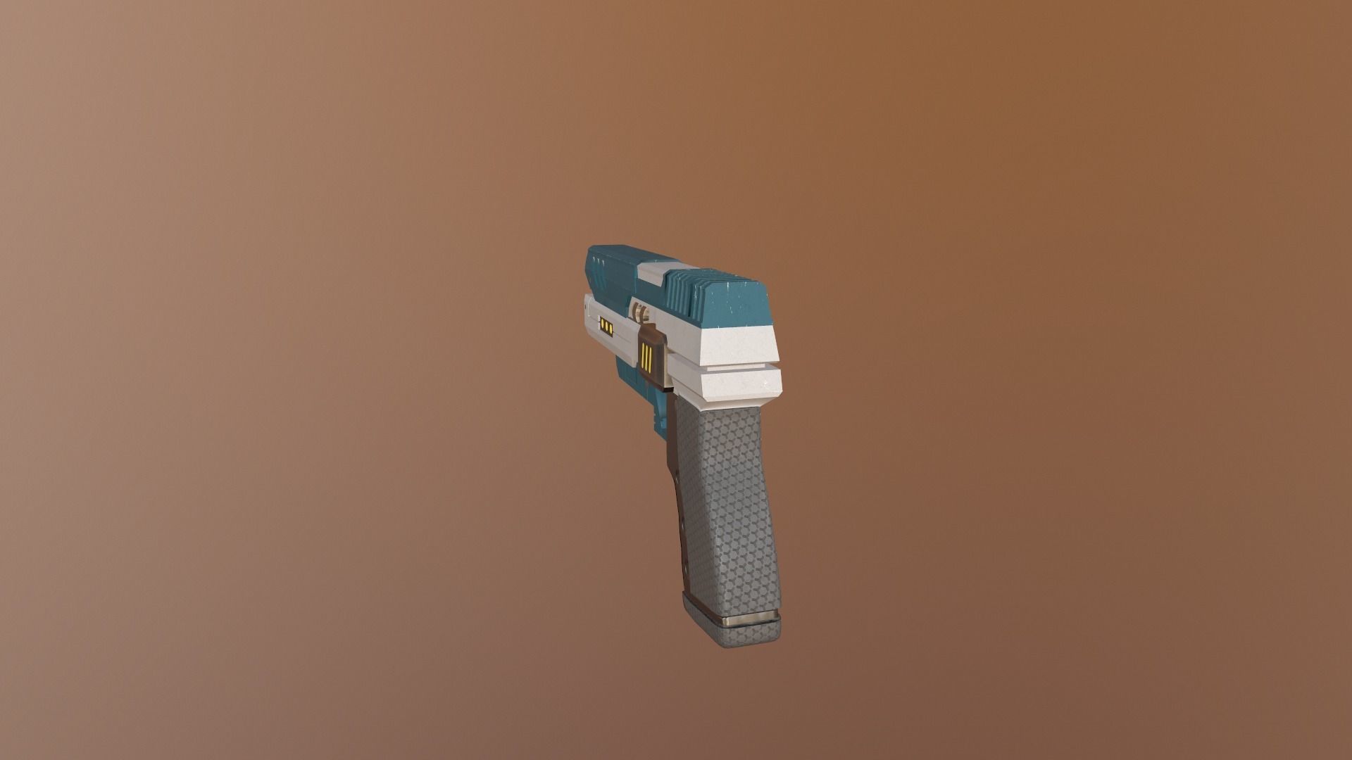 Gun Pack - pistol revolver shotgun Low-poly 3D model_21