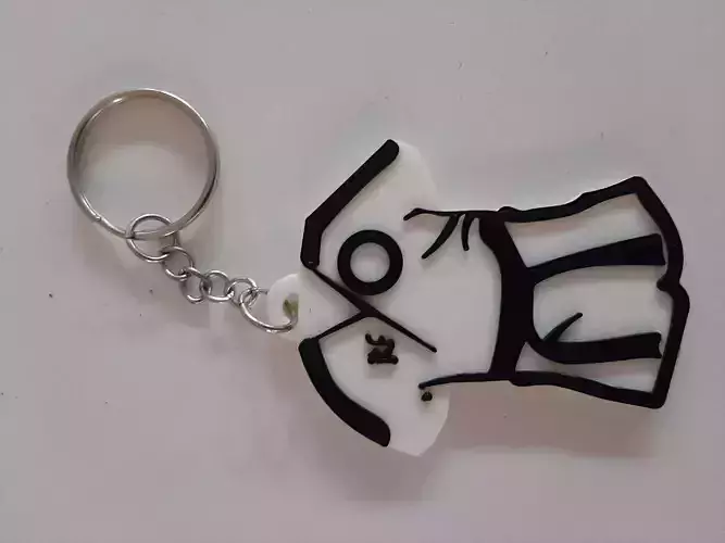 Taekwondo keychain