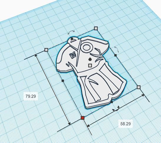 Taekwondo keychain 3D print model_1