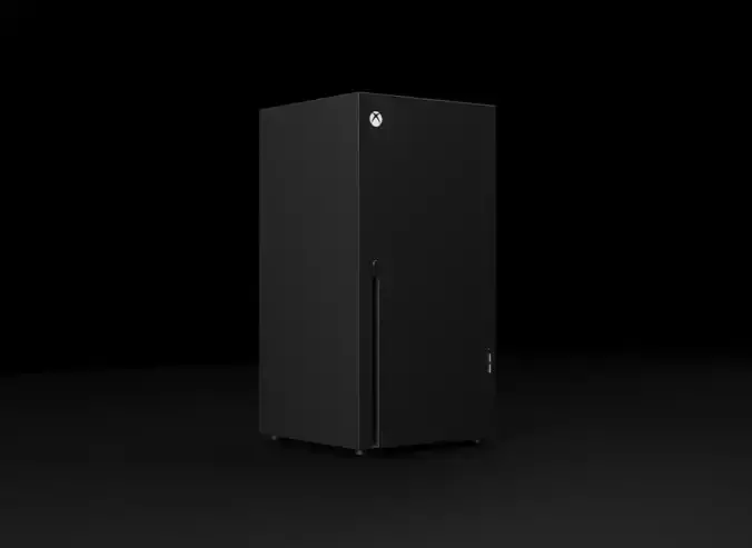 XBOX Series X Preview According to teaser Free 3D model