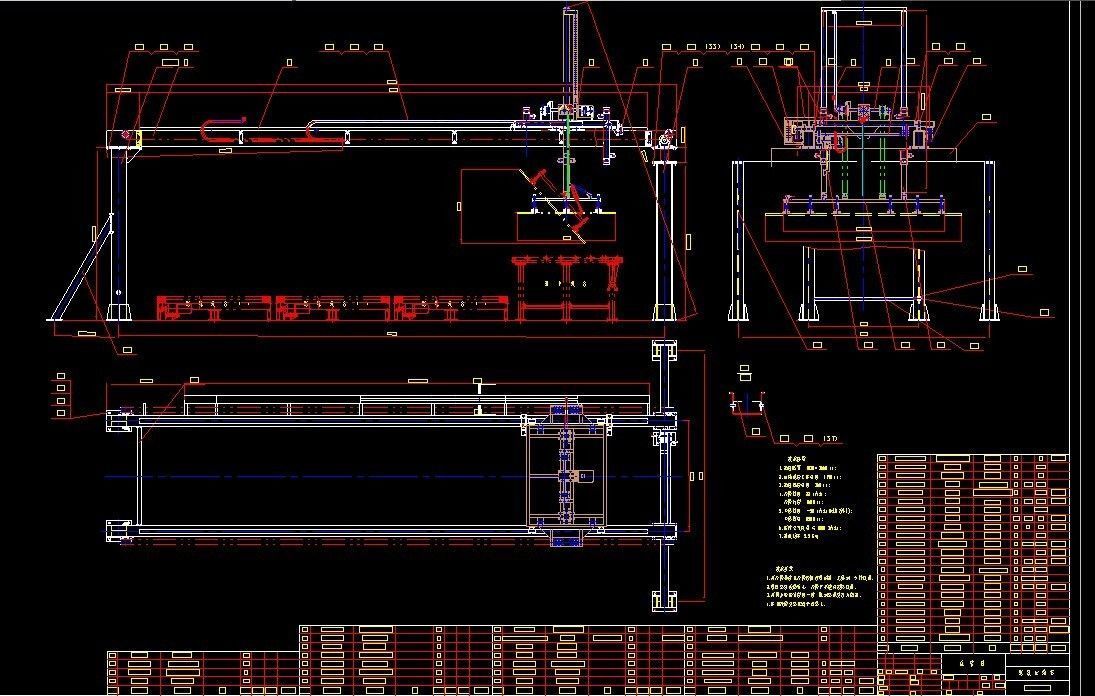 PALLET STACKER complete set of drawings 3D model_8