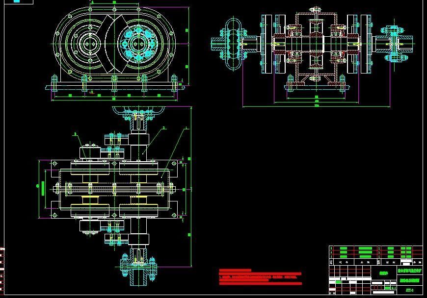 HORIZANTAL SCREEN TWO DECK COMPLETE SET OF DRAWING 3D model_2