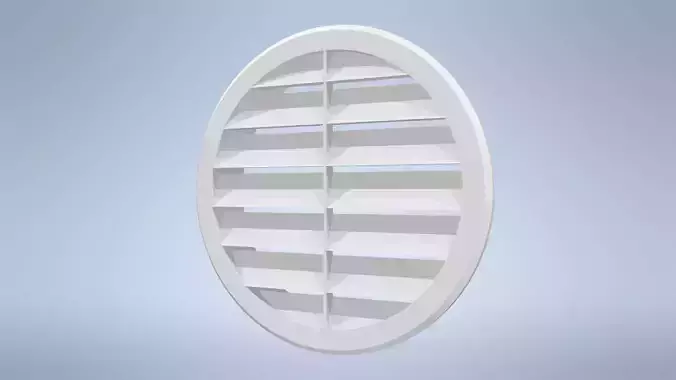 Facade air vent FI 100 PVC VAFRA
