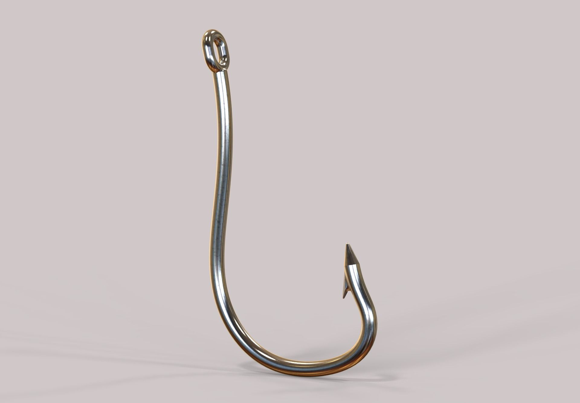 Fishing Hook 3D print model_17