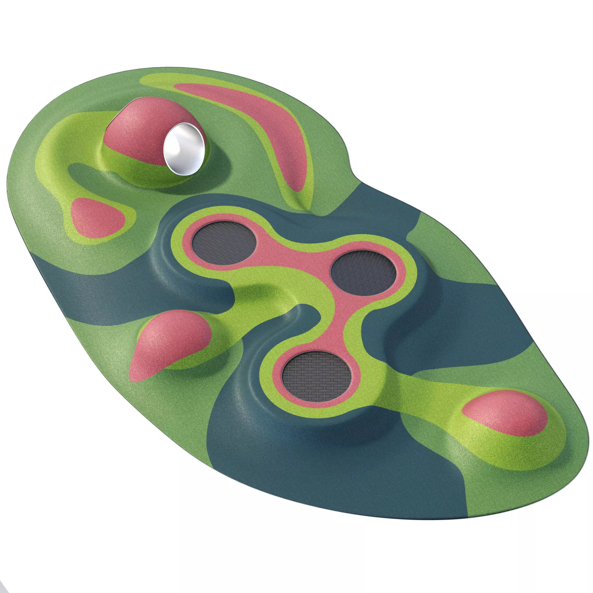 Kids Playground Blob 3D model_0
