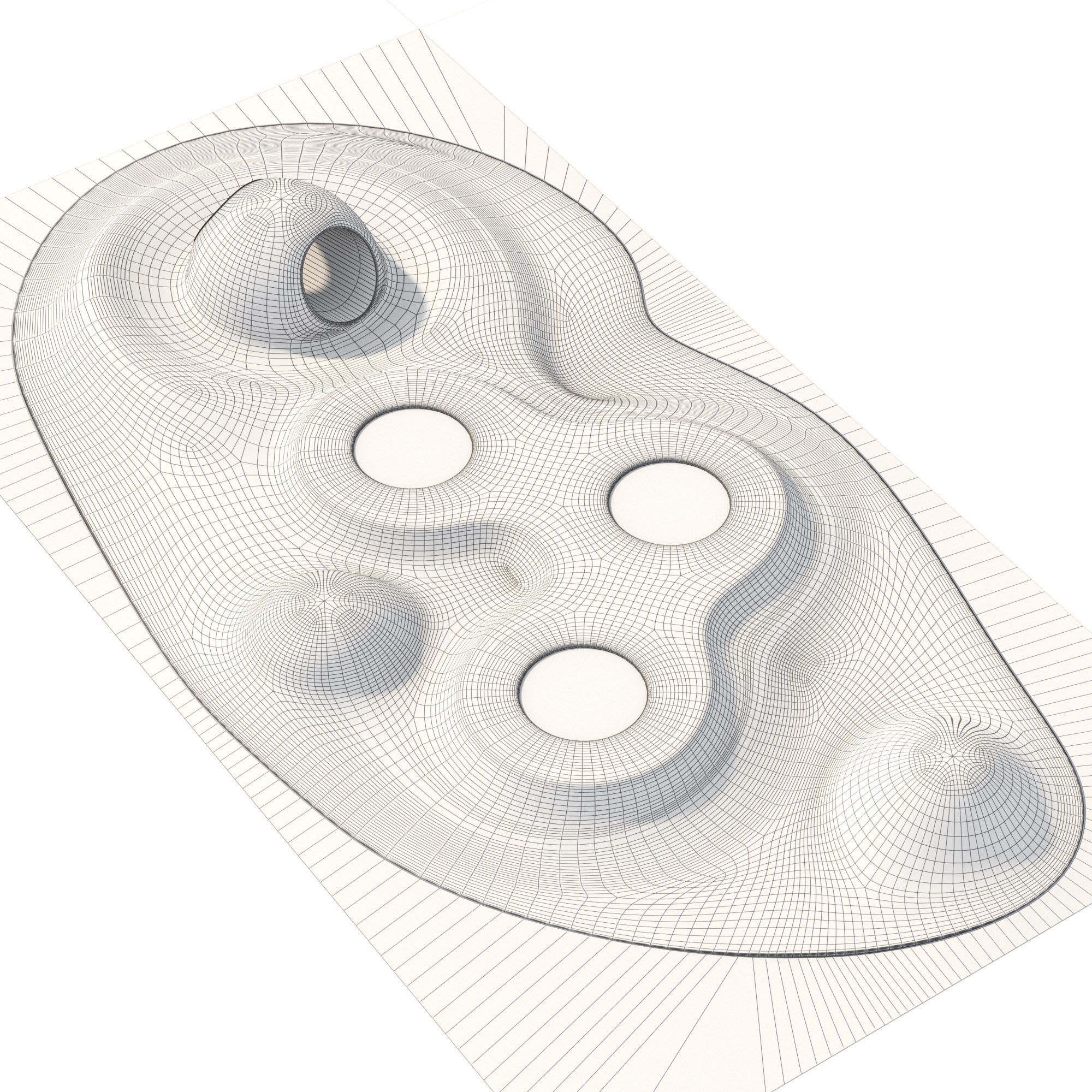 Kids Playground Blob 3D model_1