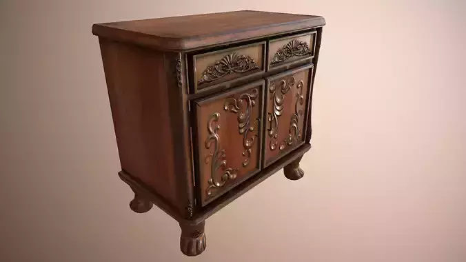 Luxurious Little Classical Cabinet