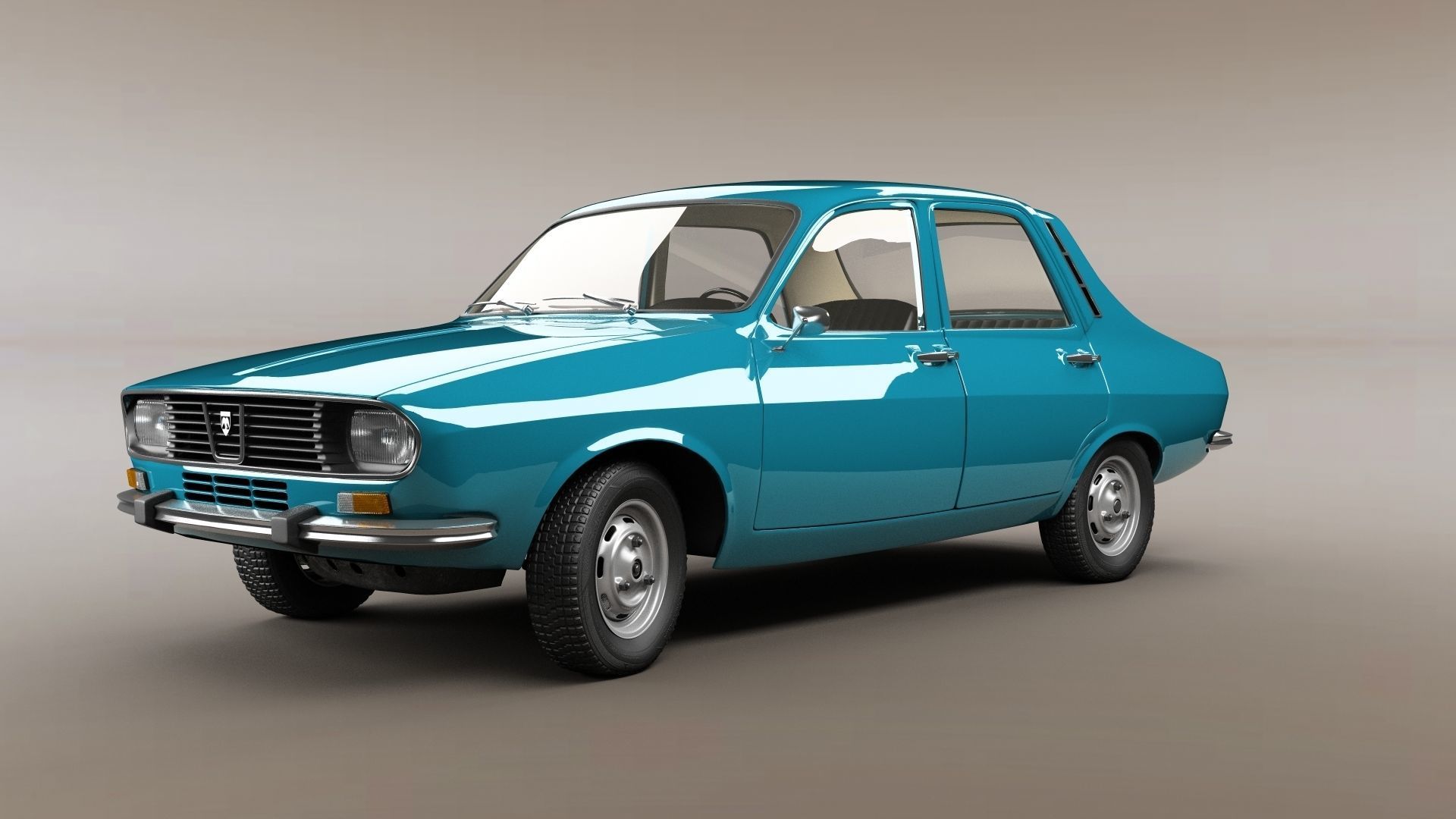 Renault 12 - Dacia 1300 3D model_1