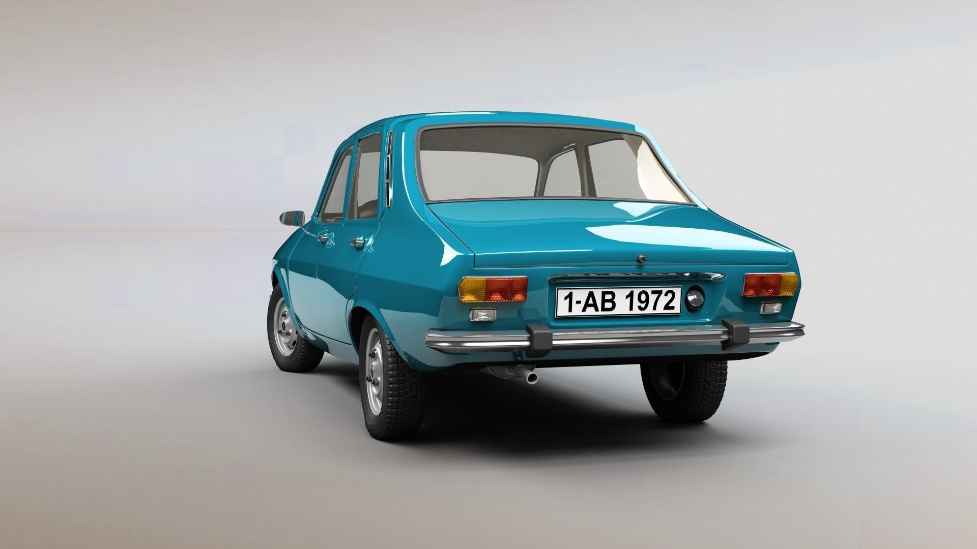 Renault 12 - Dacia 1300 3D model_4