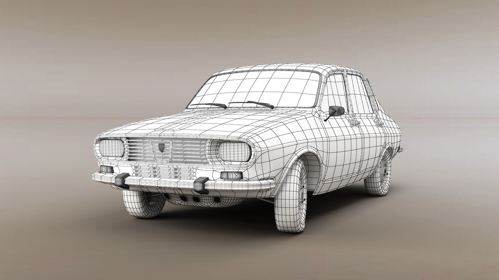 Renault 12 - Dacia 1300 3D model_6
