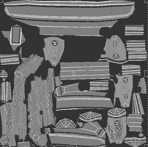 Japanese Torii Gate Low-poly 3D model Low-poly 3D model_12